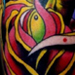 tattoo galleries/ - rose hand diamond morph  tattoo - 14002